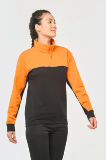WK. Designed To Work Ecologische uniseks sweater met ritskraag – foto 5