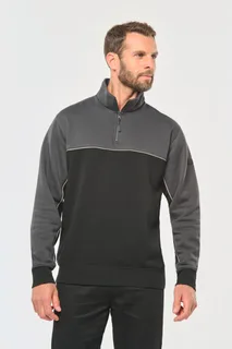 WK. Designed To Work Ecologische uniseks sweater met ritskraag – foto 2