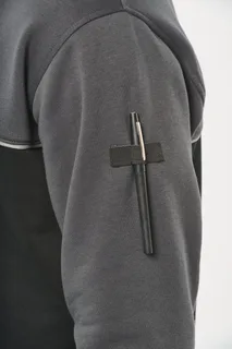 WK. Designed To Work Ecologische uniseks sweater met ritskraag – foto 10