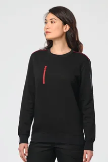 WK. Designed To Work Day To Day sweater zakje met contrasterende rits – foto 8
