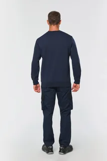 WK. Designed To Work Day To Day sweater zakje met contrasterende rits – foto 3