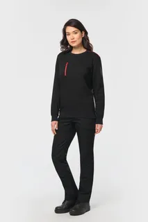 WK. Designed To Work Day To Day sweater zakje met contrasterende rits – foto 10