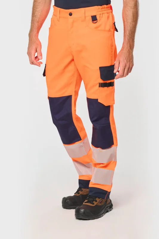WK. Designed To Work Gerecyclede veiligheidsbroek met veel zakken