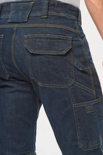 WK. Designed To Work Men's multipocket denim bermuda shorts – foto 6