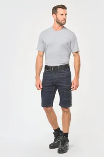 WK. Designed To Work Men's multipocket denim bermuda shorts – foto 3