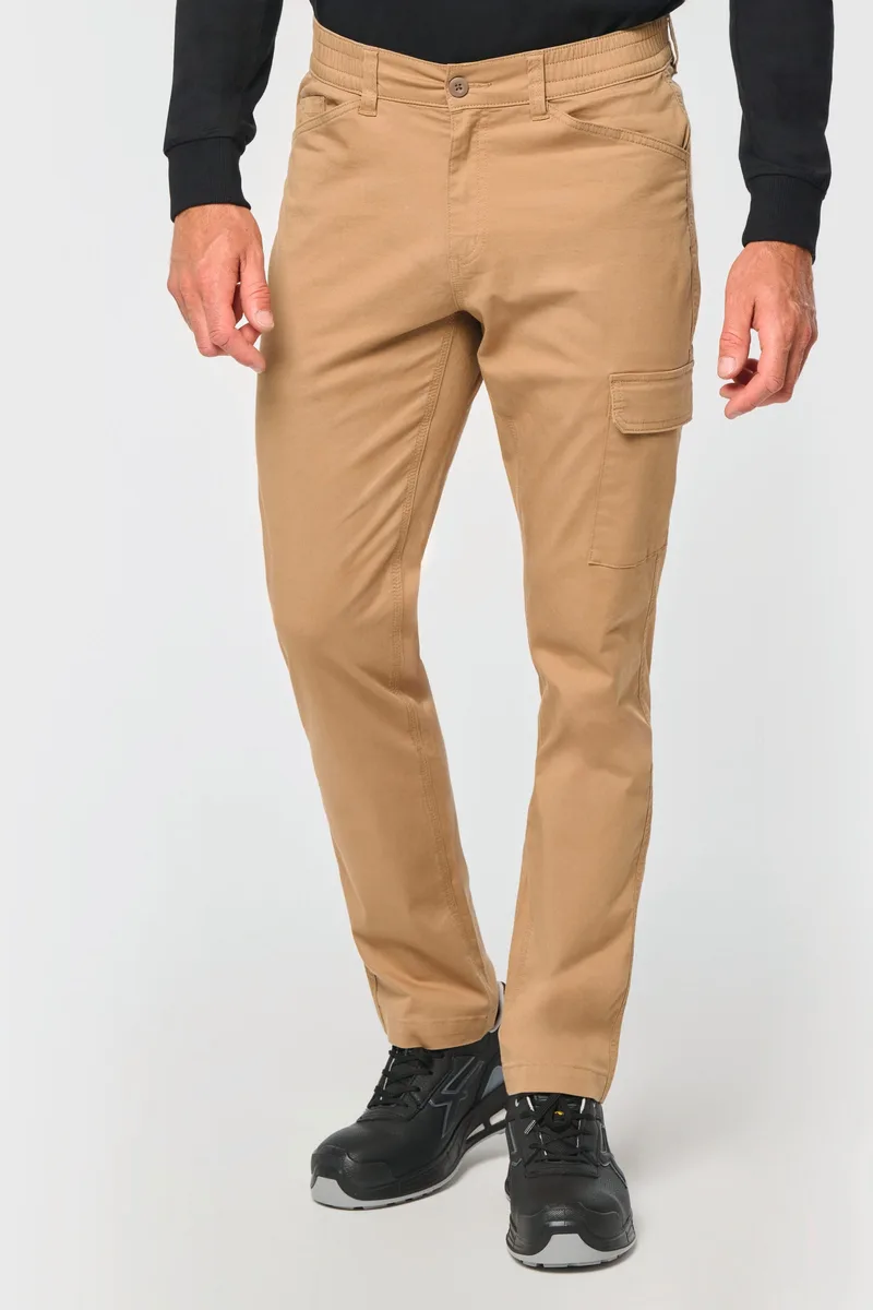 WK. Designed To Work Unisex cotton stretch trousers – te bedrukken met jouw logo of tekst