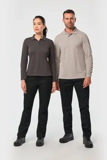 WK. Designed To Work Ladies' long-sleeved polo shirt – foto 8