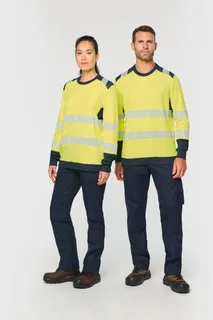 WK. Designed To Work Recycled safety T-Shirt long sleeves – foto 1