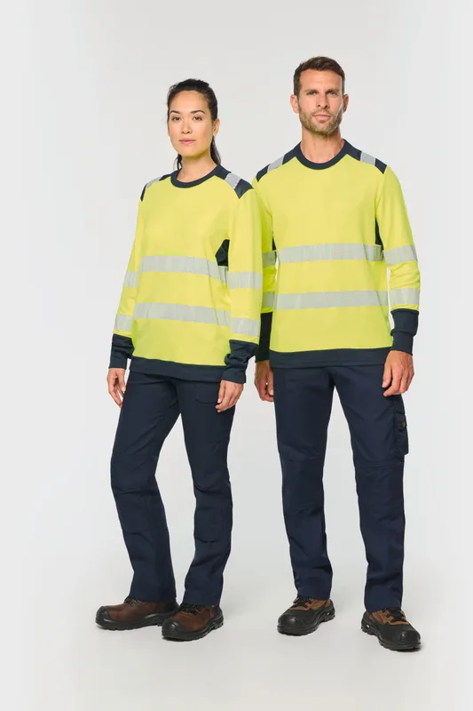 WK. Designed To Work Recycled safety T-Shirt long sleeves