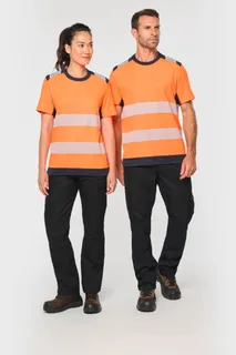 WK. Designed To Work Recycled safety T-Shirt crew neck short sleeves – foto 1