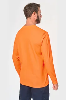 WK. Designed To Work Unisex eco-friendly polycotton long-sleeved t-shirt – foto 2