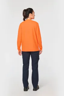 WK. Designed To Work Unisex eco-friendly polycotton long-sleeved t-shirt – foto 6