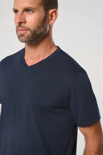 WK. Designed To Work Ecologisch antibacterieel heren-T-shirt met V-hals – foto 10