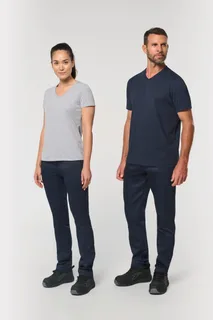 WK. Designed To Work Ecologisch antibacterieel dames-T-shirt met V-hals – foto 9