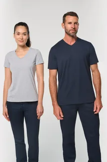 WK. Designed To Work Ecologisch antibacterieel dames-T-shirt met V-hals – foto 7