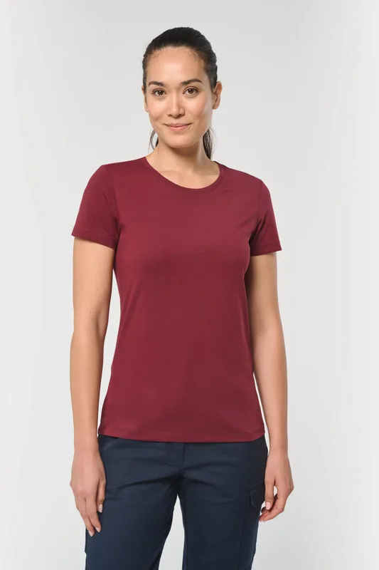 WK. Designed To Work Dames-T-shirt met antibacteriële behandeling