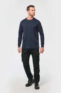 WK. Designed To Work Ecologisch uniseks T-shirt met lange mouwen – foto 5
