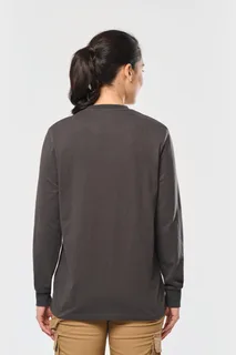 WK. Designed To Work Ecologisch uniseks T-shirt met lange mouwen – foto 7