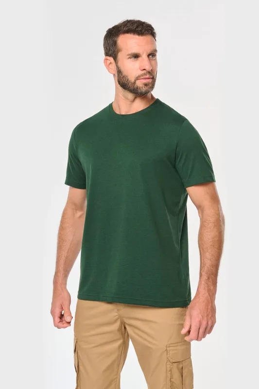 WK. Designed To Work Ecologisch heren T-shirt ronde hals
