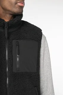 Native Spirit Ecologische uniseks bodywarmer van sherpa – foto 8