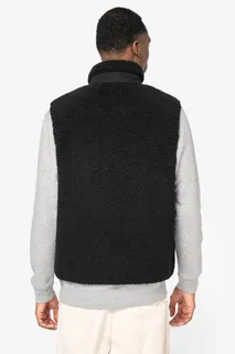 Native Spirit Ecologische uniseks bodywarmer van sherpa – foto 5