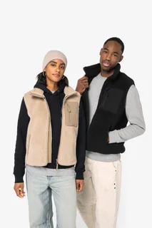 Native Spirit Ecologische uniseks bodywarmer van sherpa – foto 1