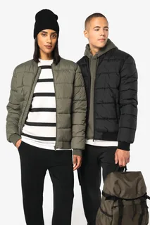 Native Spirit Eco-friendly unisex teddy collar padded jacket – foto 1