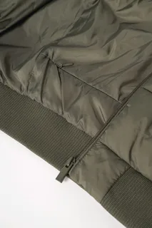 Native Spirit Eco-friendly unisex teddy collar padded jacket – foto 10