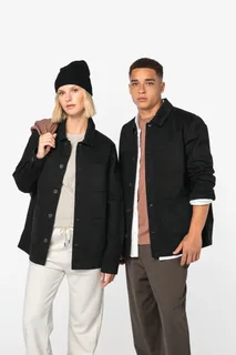 Native Spirit Eco-friendly unisex washed effect work jacket – foto 9