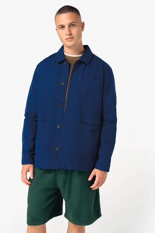 Native Spirit Eco-friendly unisex washed effect work jacket