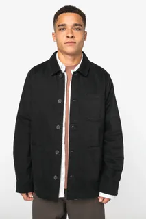 Native Spirit Eco-friendly unisex washed effect work jacket – foto 10