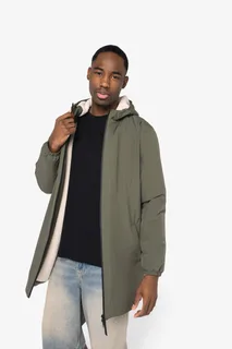 Native Spirit Eco-friendly unisex sherpa-lined waterproof jacket – foto 3