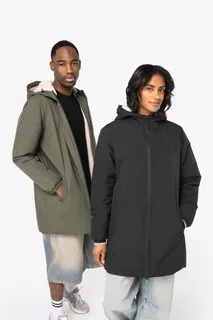 Native Spirit Eco-friendly unisex sherpa-lined waterproof jacket – foto 1