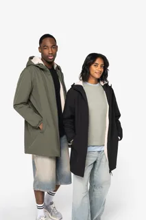 Native Spirit Eco-friendly unisex sherpa-lined waterproof jacket – foto 2