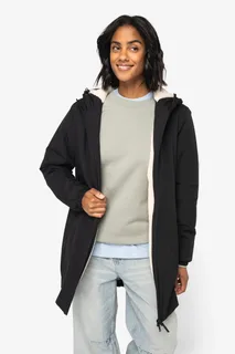 Native Spirit Eco-friendly unisex sherpa-lined waterproof jacket – foto 4