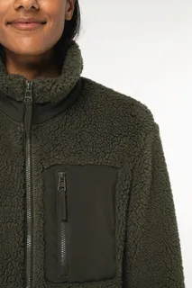 Native Spirit Eco-friendly unisex sherpa jacket – foto 7
