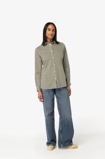 Native Spirit Eco-friendly ladies’ washed effect shirt – foto 2