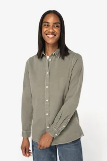 Native Spirit Eco-friendly ladies’ washed effect shirt – foto 3