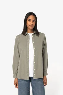 Native Spirit Eco-friendly ladies’ washed effect shirt – foto 4