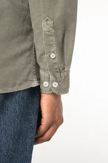 Native Spirit Eco-friendly ladies’ washed effect shirt – foto 10