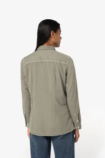 Native Spirit Eco-friendly ladies’ washed effect shirt – foto 6