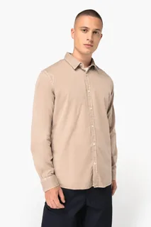 Native Spirit Eco-friendly men's washed effect shirt – foto 5