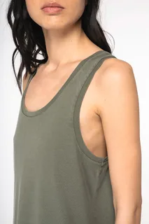 Native Spirit Eco-friendly ladies' jersey washed effect dress – foto 5