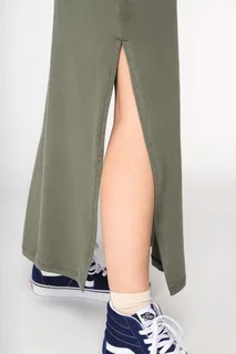 Native Spirit Eco-friendly ladies' jersey washed effect dress – foto 7
