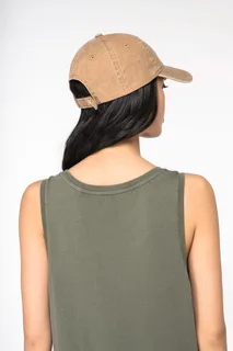 Native Spirit Eco-friendly ladies' jersey washed effect dress – foto 6