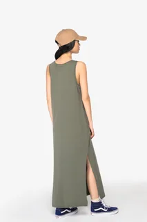 Native Spirit Eco-friendly ladies' jersey washed effect dress – foto 4