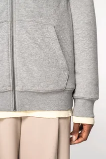 Native Spirit Ecologische uniseks sweater met rits en sherpavoering – foto 9