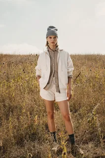 Native Spirit Eco-friendly unisex oversized full-zip hooded sweatshirt – foto 8