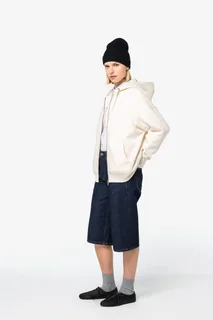 Native Spirit Eco-friendly unisex oversized full-zip hooded sweatshirt – foto 6