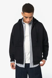 Native Spirit Eco-friendly unisex oversized full-zip hooded sweatshirt – foto 12